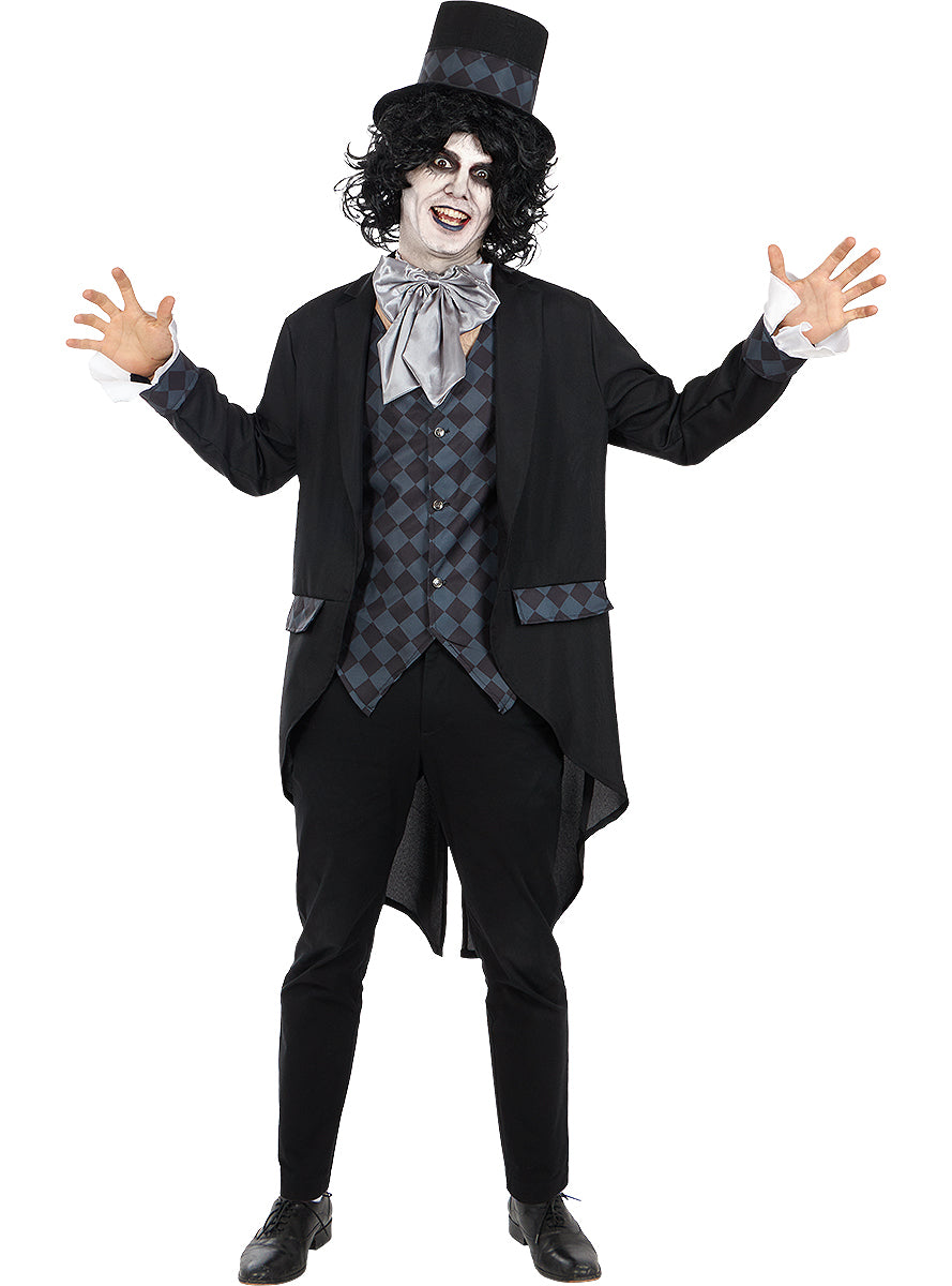 Déguisement Chapelier sombre homme grande taille