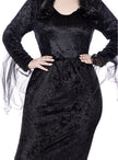 Déguisement Morticia Addams femme grande taille - La Famille Addams