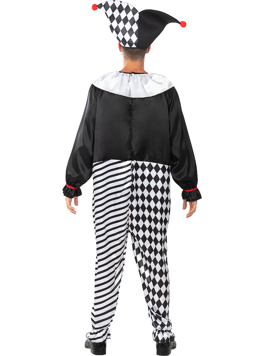 Déguisement arlequin homme grande taille
