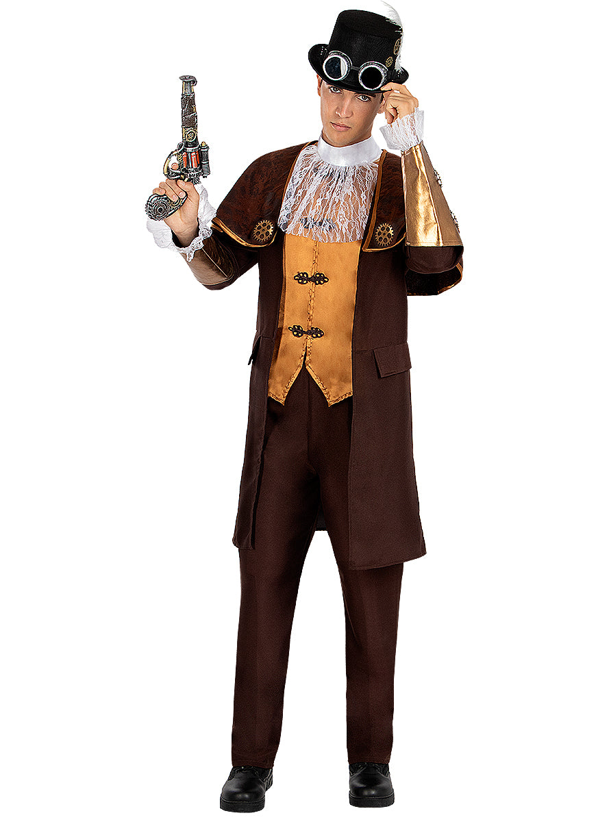 Déguisement Steampunk élégant homme grande taille