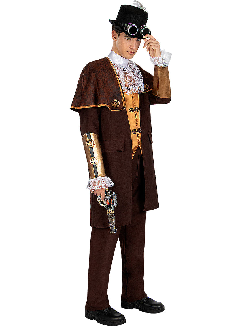 Déguisement Steampunk élégant homme grande taille