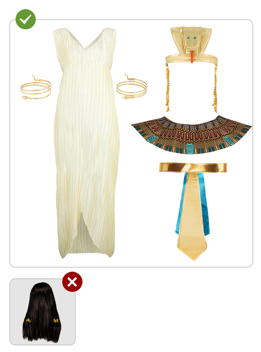 Déguisement Cléopâtre élégante femme grande taille
