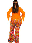 Déguisement Hippie joyeux femme grande taille