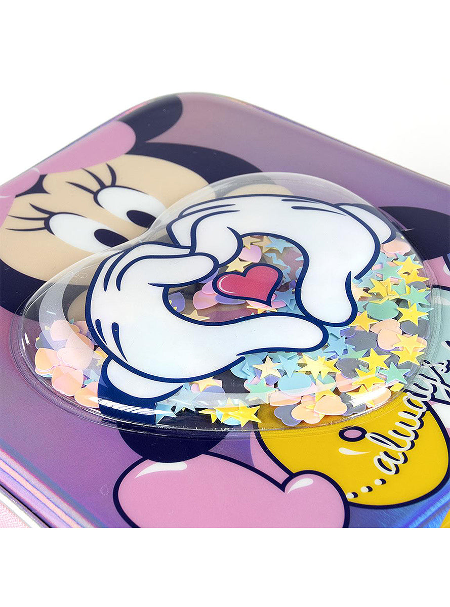 Portamerienda Minnie Mouse confeti