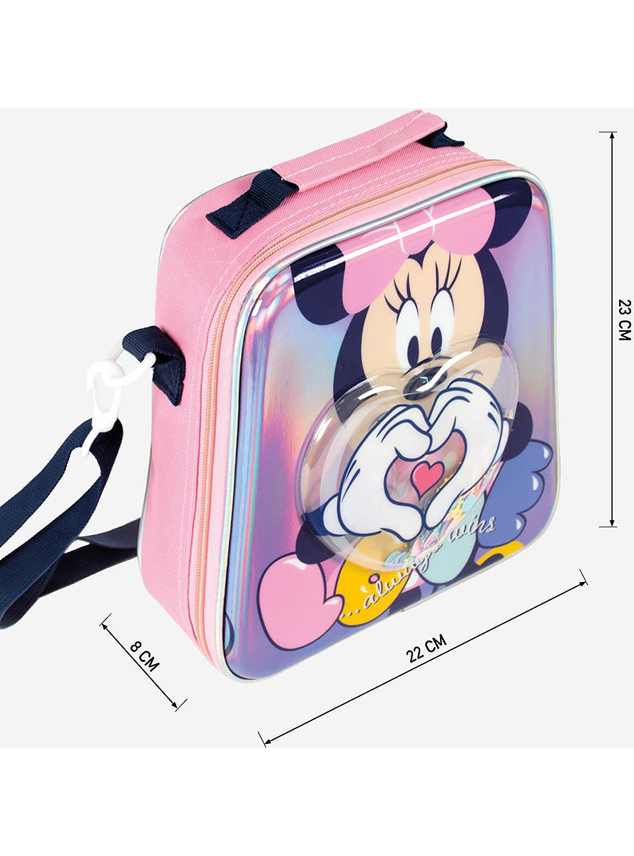 Portamerienda Minnie Mouse confeti