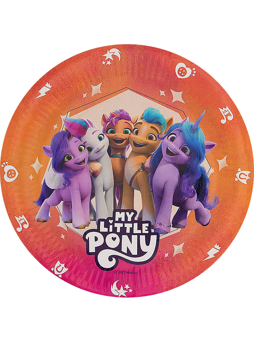 8 assiettes My Little Pony 23cm