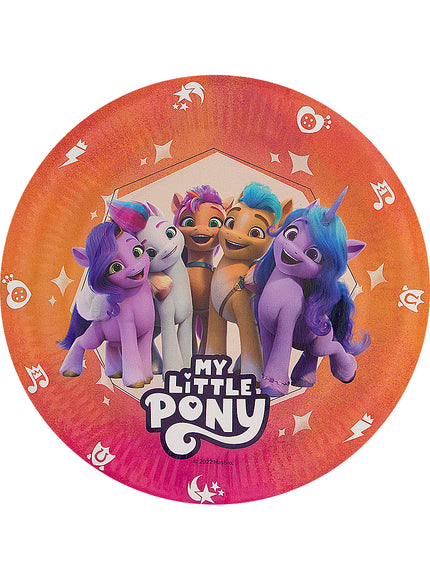 8 assiettes My Little Pony 23cm