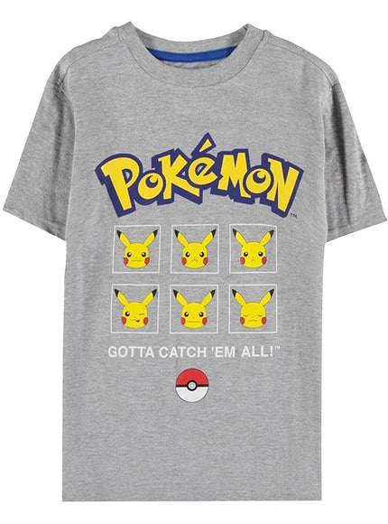 T-shirt Pikachu et Poké Ball enfant - Pokémon