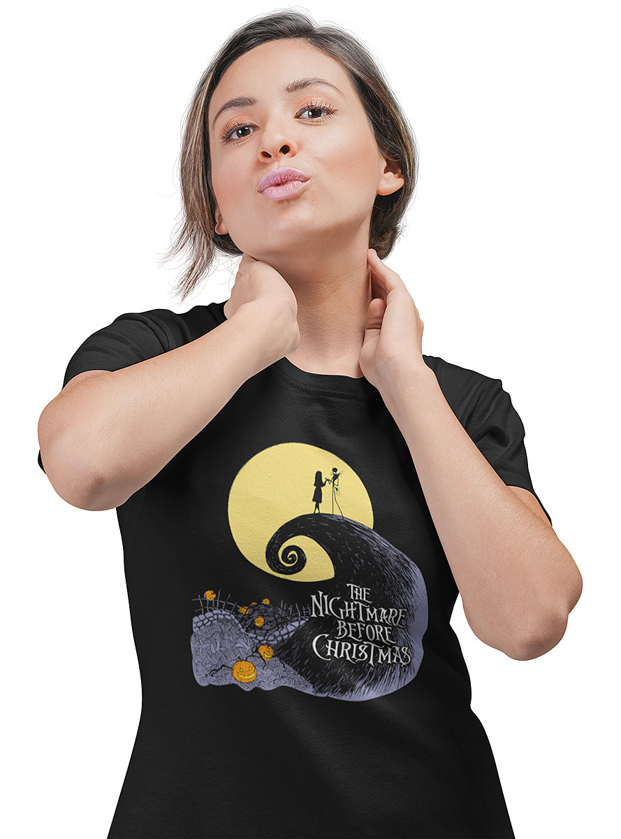 T-shirt L'étrange Noël de monsieur Jack pour femme