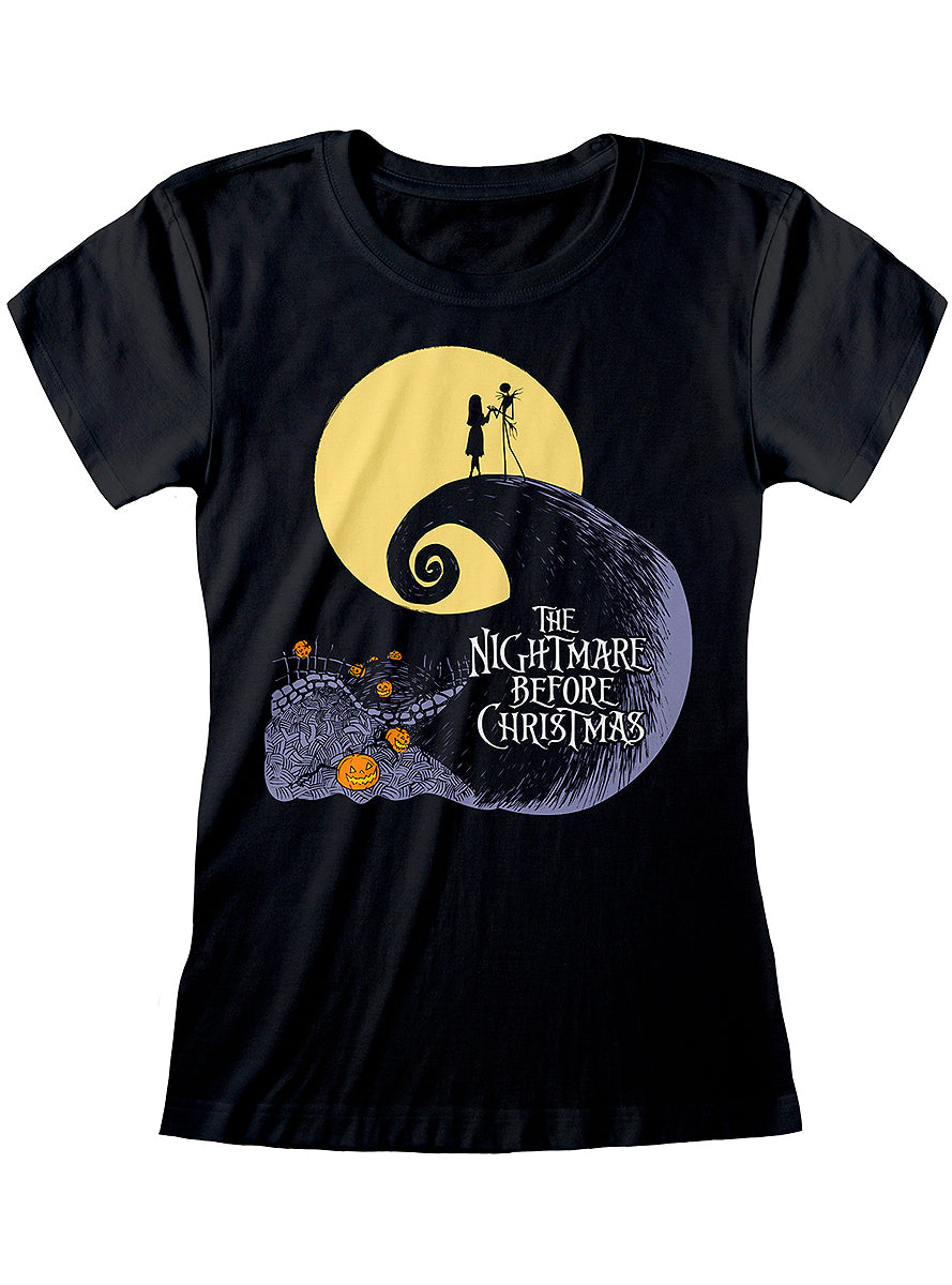 T-shirt L'étrange Noël de monsieur Jack pour femme