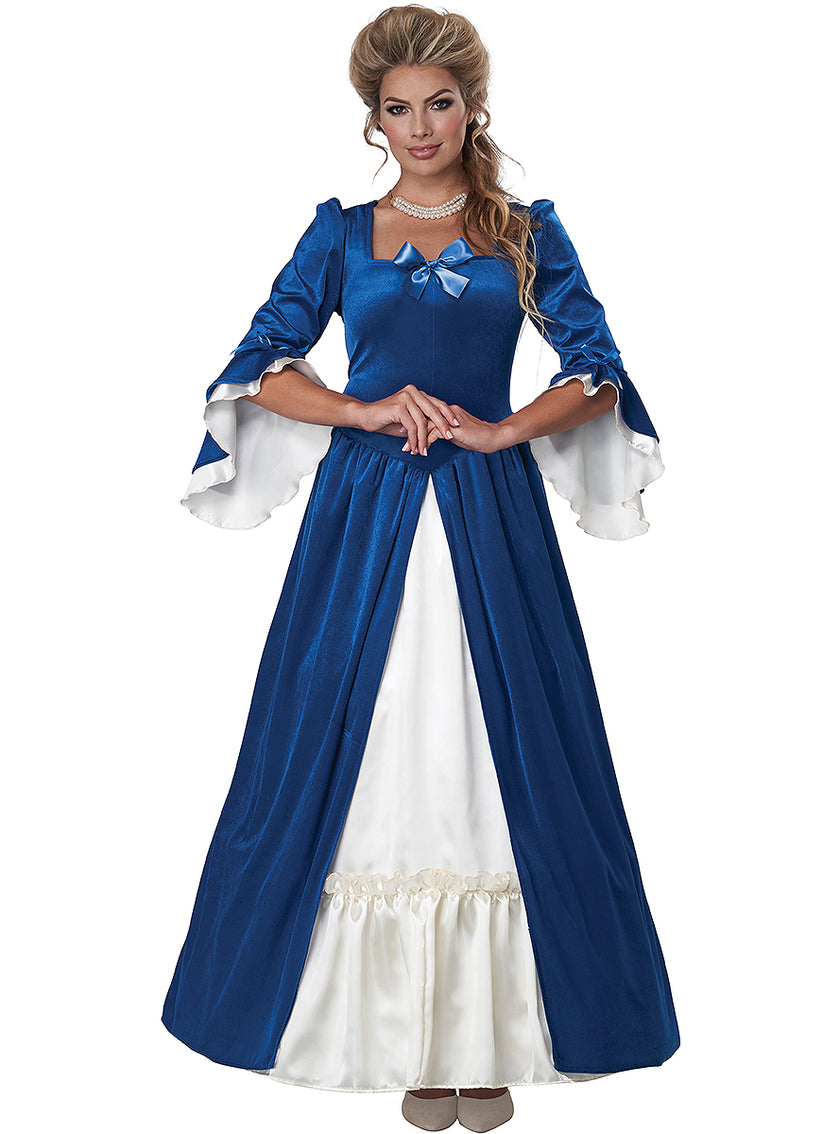 Déguisement époque coloniale élégante femme