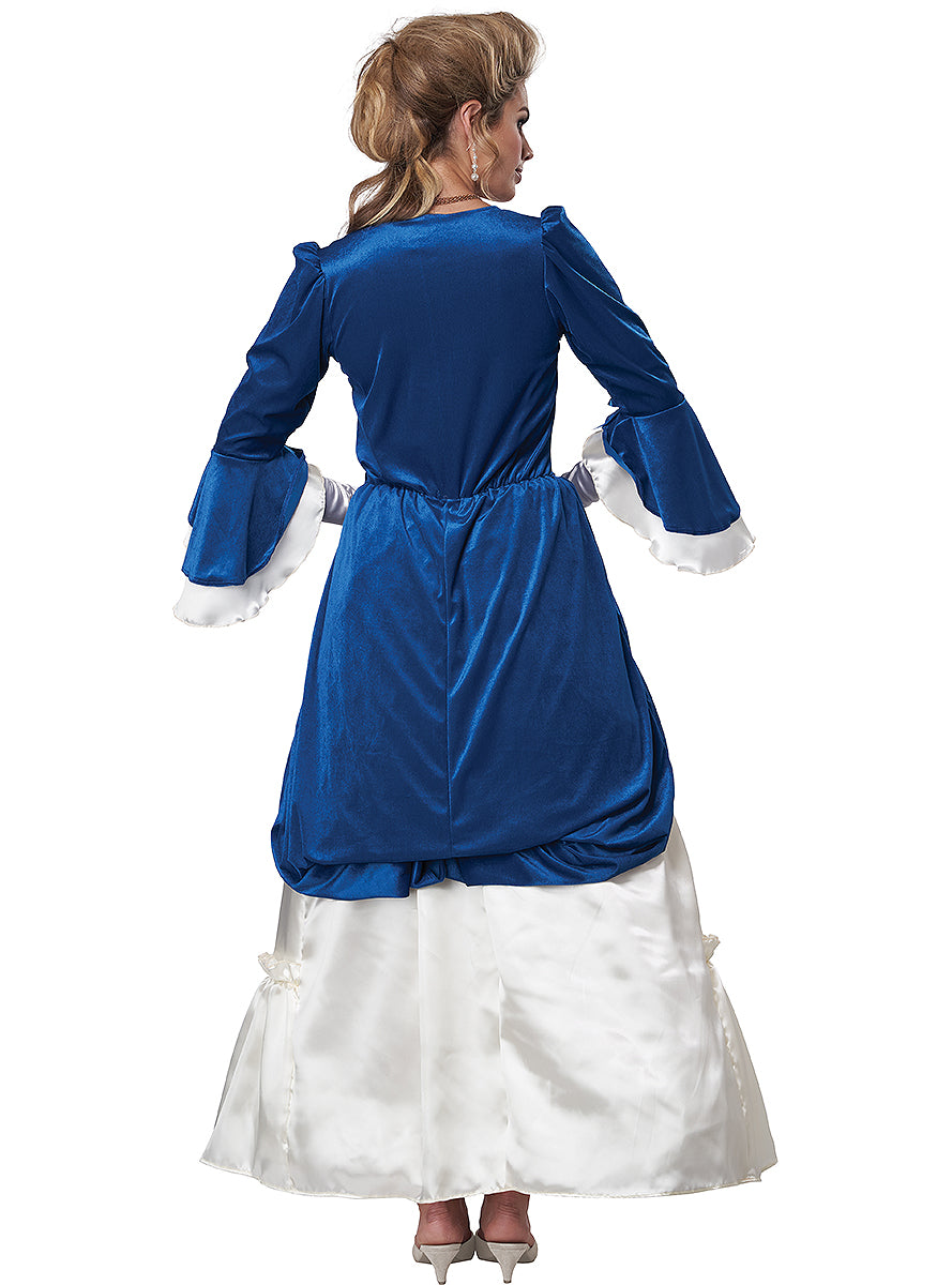 Déguisement époque coloniale élégante femme