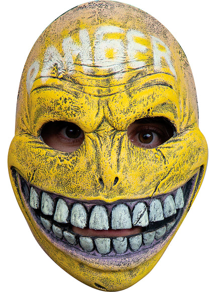 Masque Smiley Danger sourire terrifiant