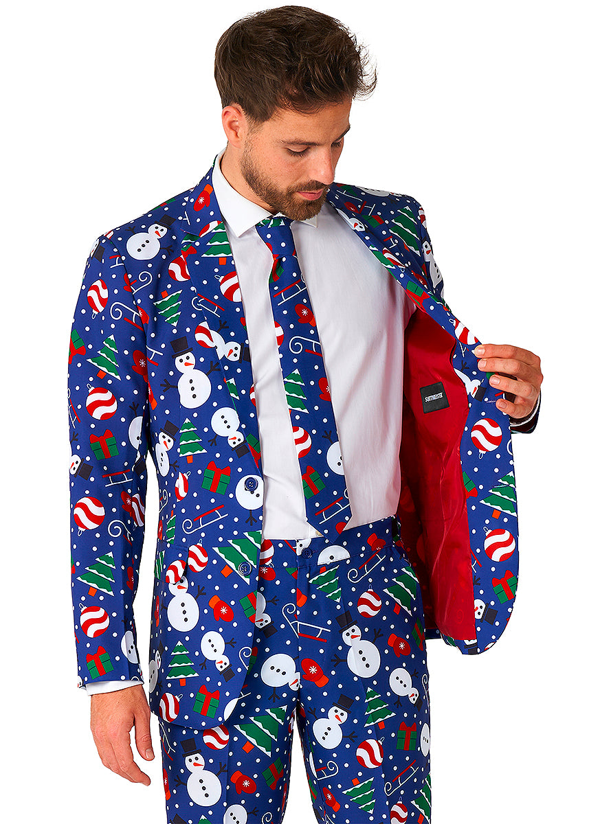Costume Bonhomme de neige Noël- Suitmeister