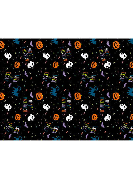 Nappe Halloween citrouille - Happy Halloween