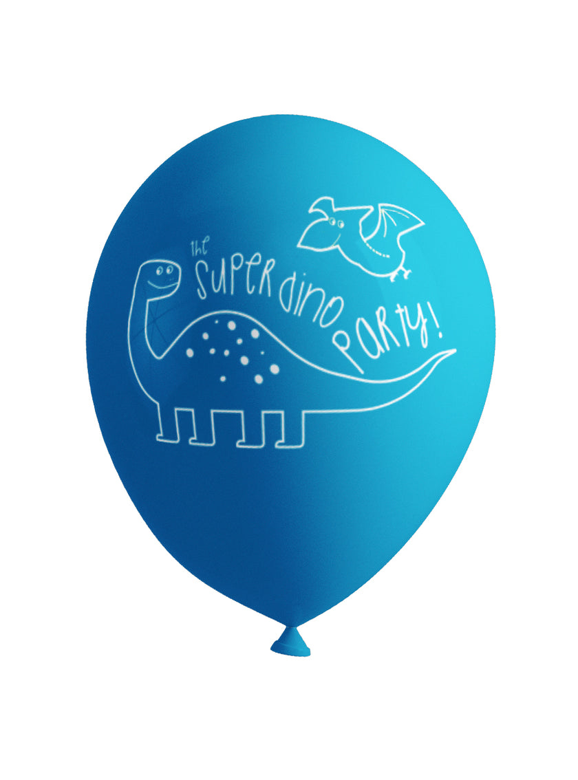 8 ballons dinosaures - Dinosaurs party
