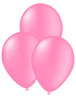 10 ballons roses clair - Gamme couleur unie