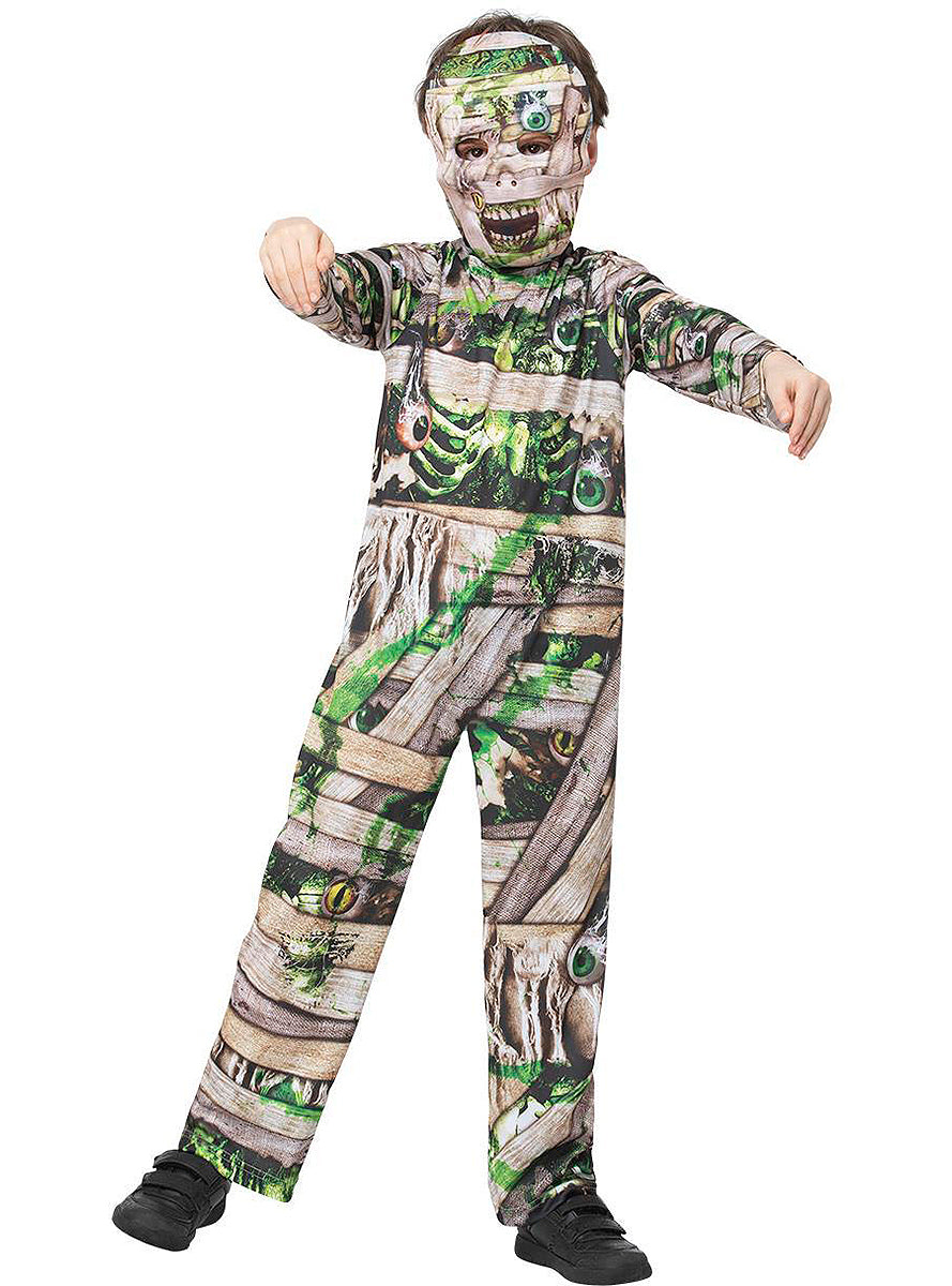 Déguisement momie zombie enfant