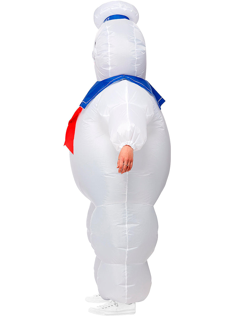 Déguisement Bibendum Chamallow gonflable adulte - SOS Fantômes