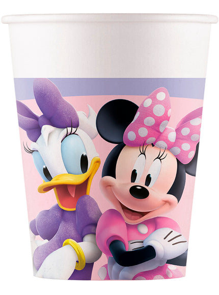 8 gobelets Minnie Mouse