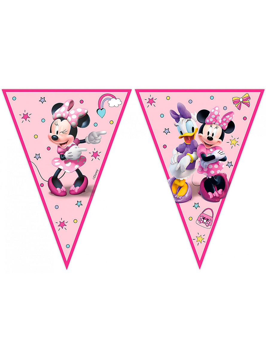 Guirlande à fanions Minnie Mouse