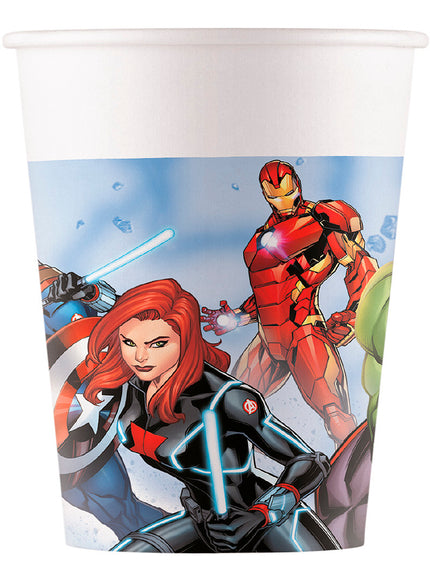 8 gobelets Avengers