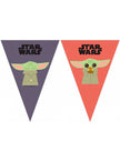 Guirlande à fanions Baby Yoda The Mandalorian