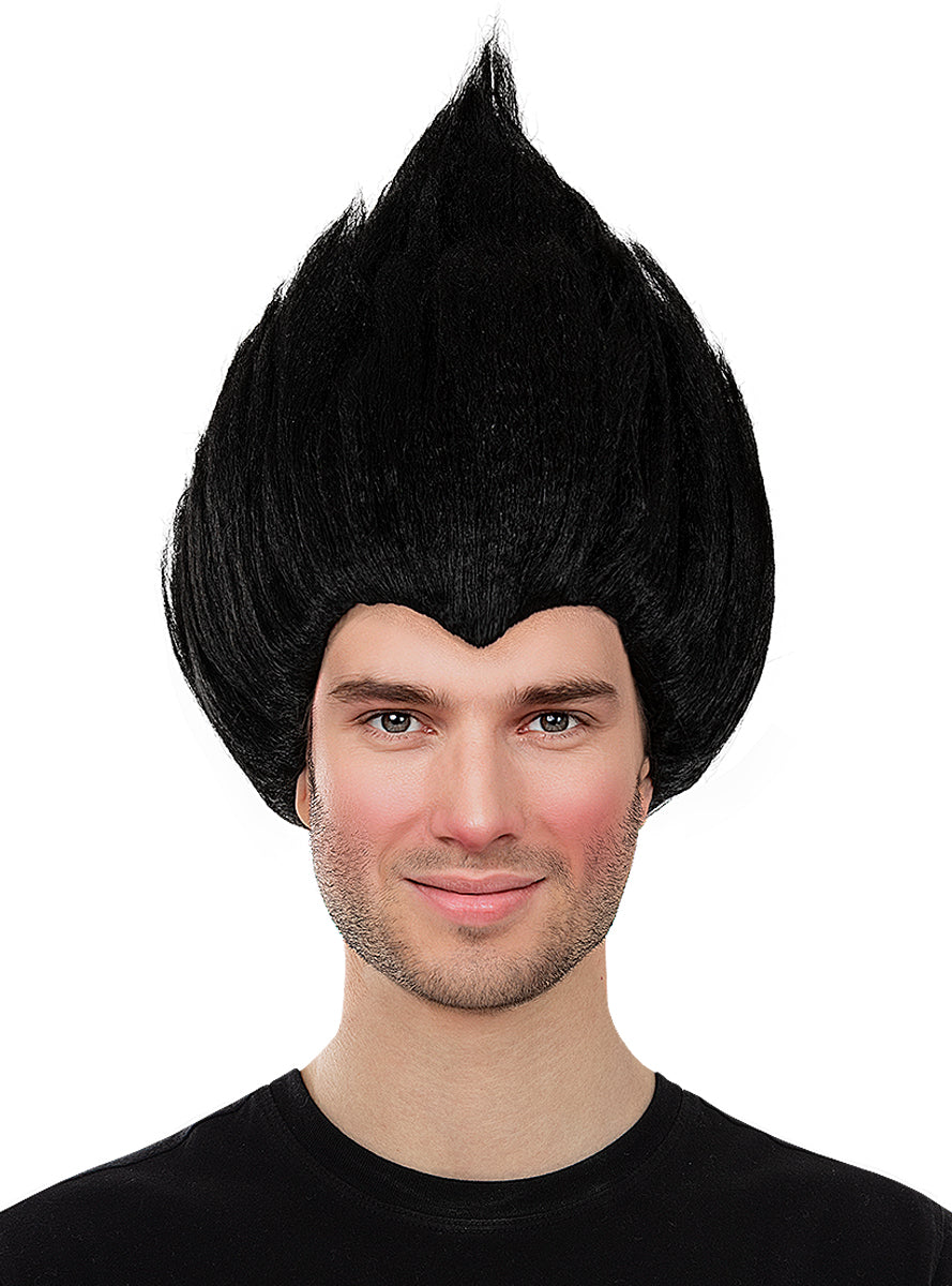 Perruque noire - Trolls