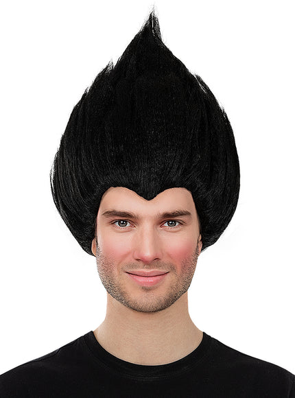 Perruque noire - Trolls