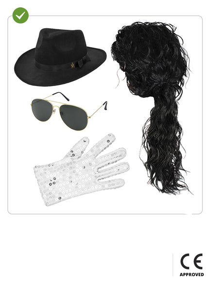 Kit déguisement Michael Jackson enfant