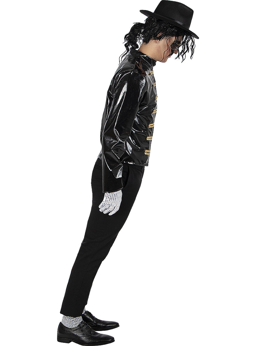 Veste militaire noire Michael Jackson adulte