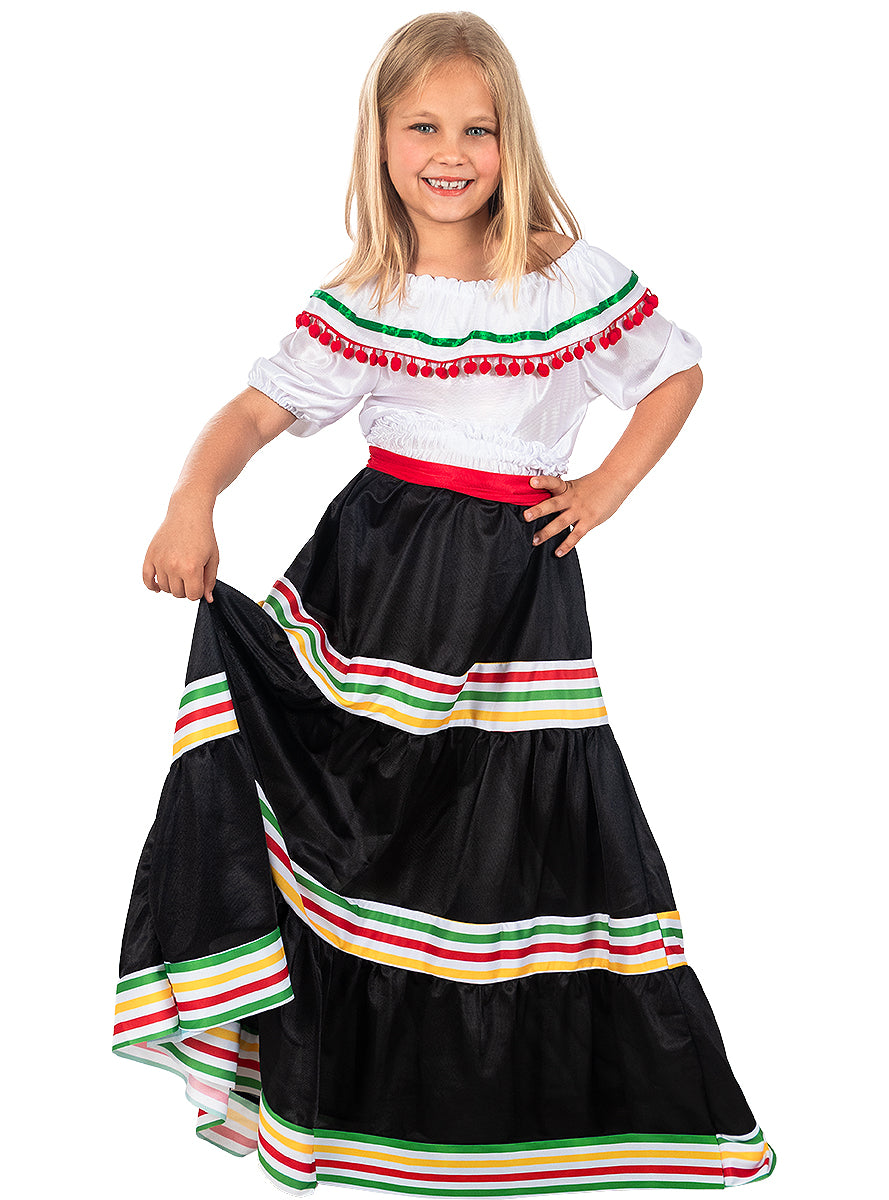 Déguisement mexicaine fille