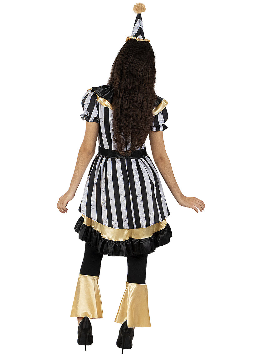 Déguisement clown tueur Deluxe femme