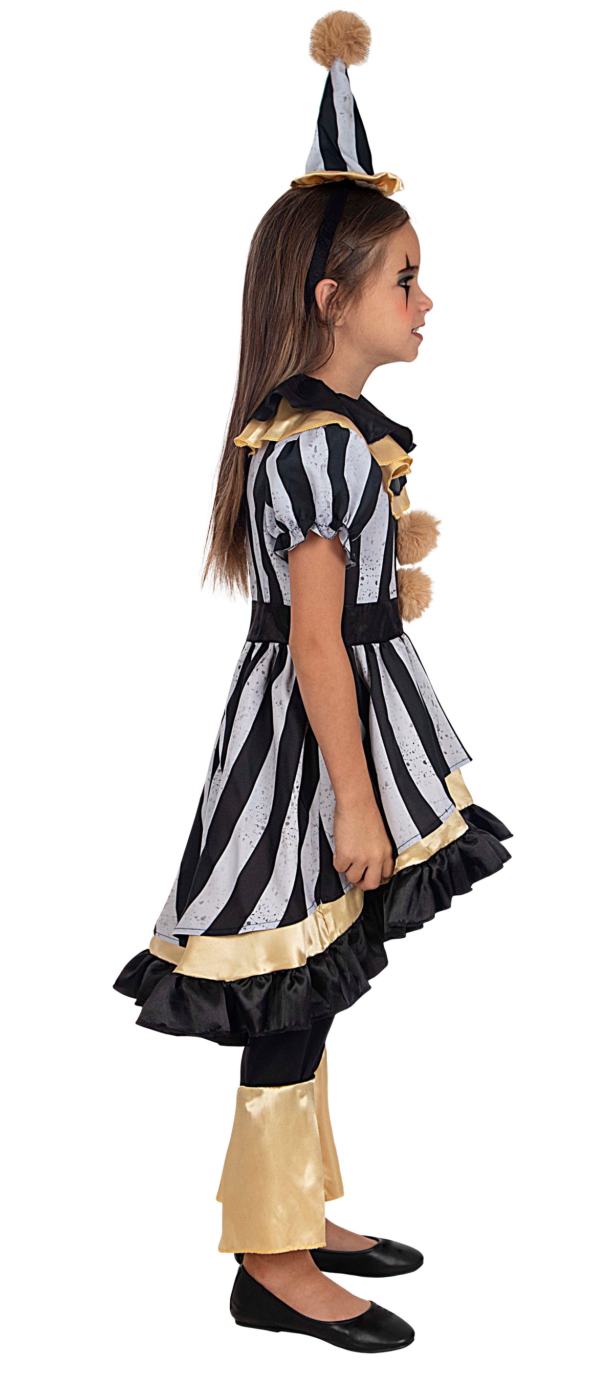 Déguisement clown tueur Deluxe fille
