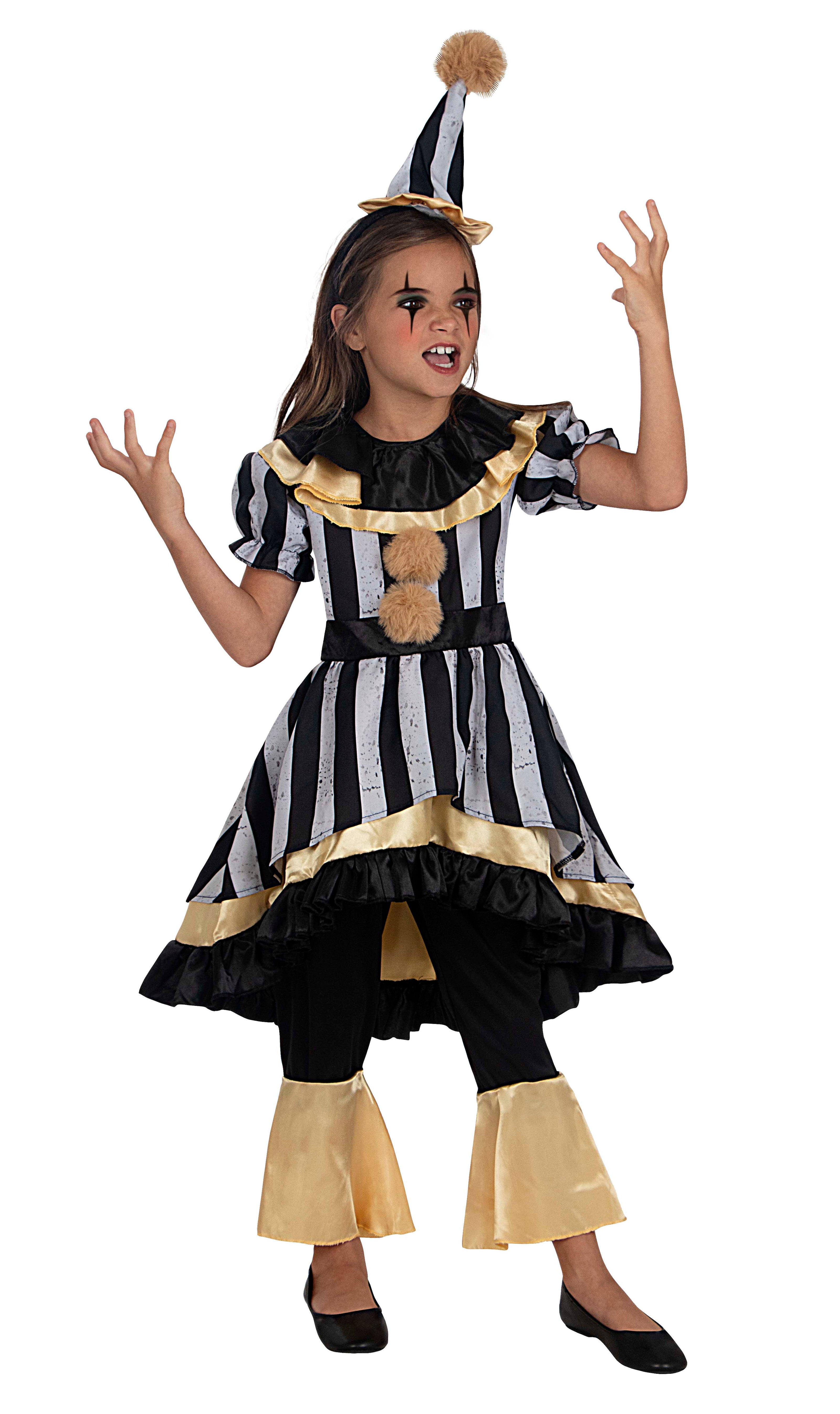 Déguisement clown tueur Deluxe fille