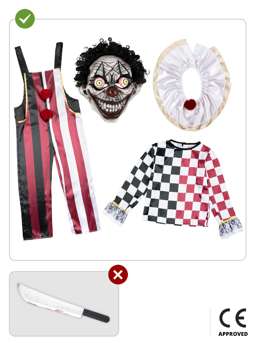 Déguisement clown tueur Premium garçon