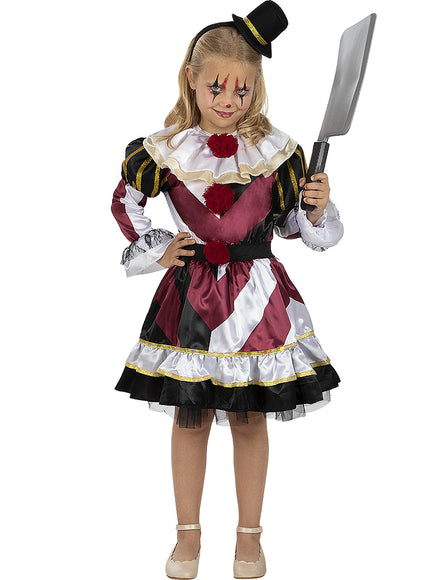 Déguisement clown tueur Premium para fille