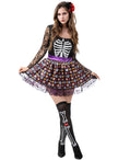 Déguisement Catrina squelette femme grande taille