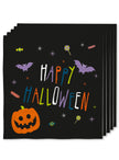 Kit décoration fête de Halloween citrouille 8 personnes - Happy Halloween