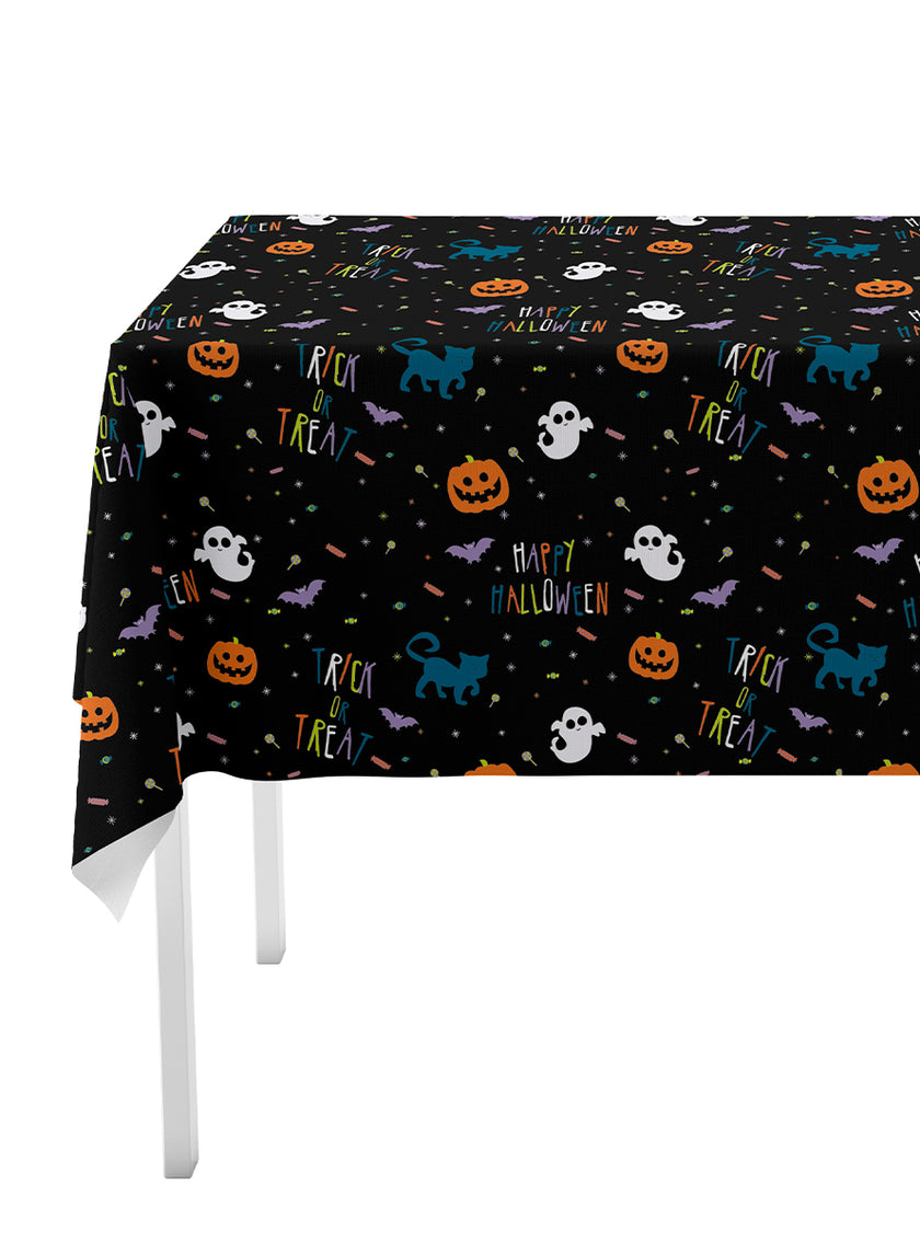 Kit décoration fête de Halloween citrouille 8 personnes - Happy Halloween