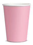 Kit décoration fête rose clair 8 personnes - Gamme couleur unie