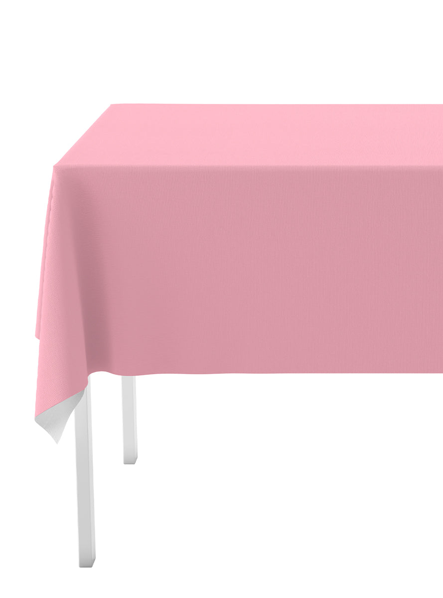 Kit décoration fête rose clair 8 personnes - Gamme couleur unie