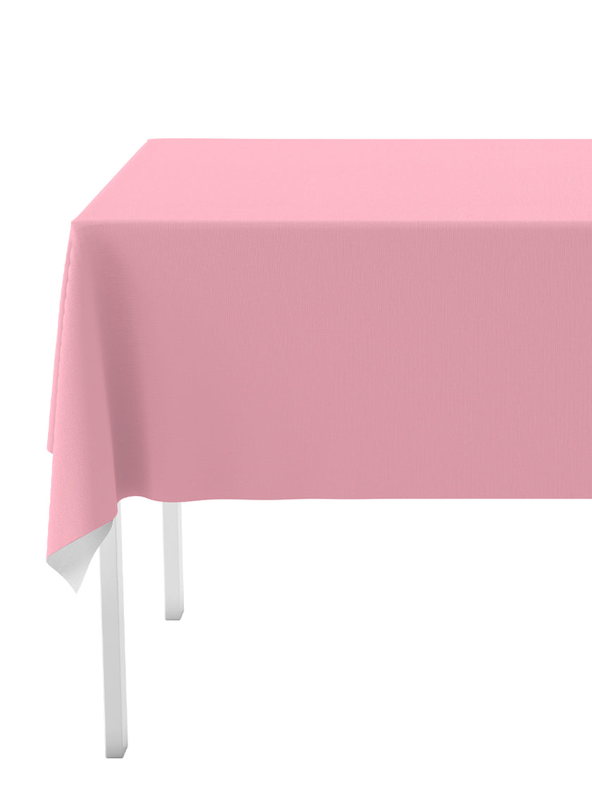 Kit décoration fête rose clair 8 personnes - Gamme couleur unie