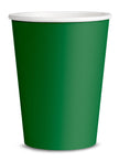 Kit décoration fête vert 8 personnes - Gamme couleur unie