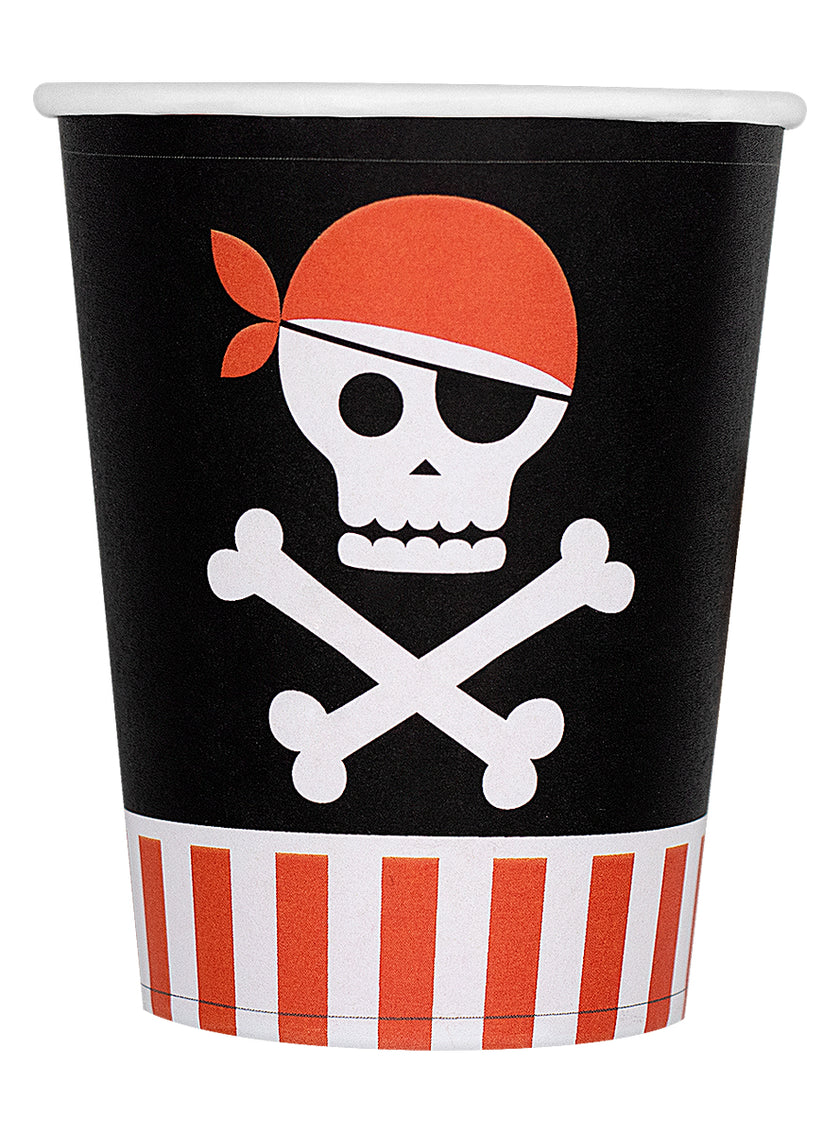 Kit décoration fête de pirates Premium 8 personnes - Pirates Party