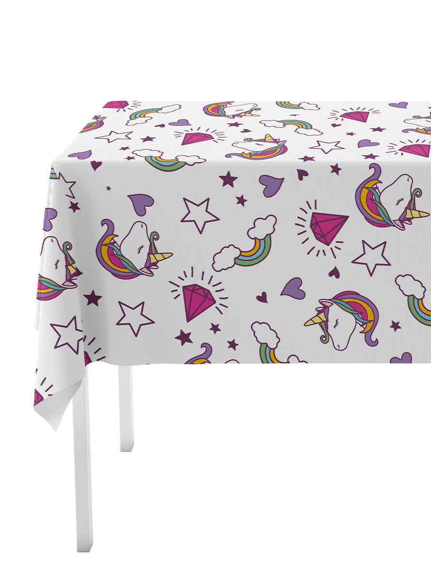 Kit décoration anniversaire licorne Premium 8 personnes - Lovely Unicorn