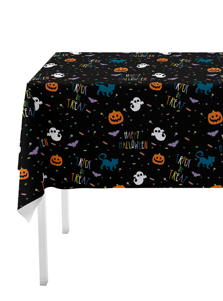 Kit décoration fête de Halloween citrouille Premium 8 personnes - Happy Halloween