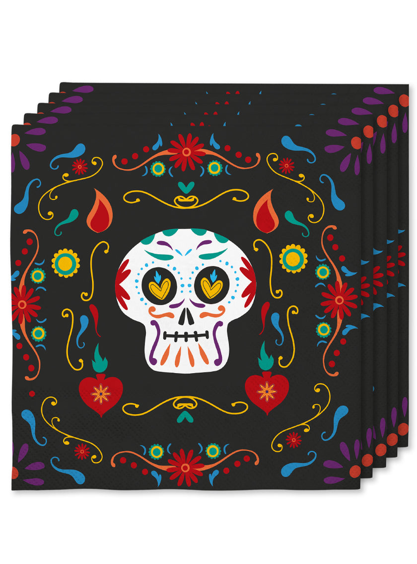 Kit décoration fête de Catrina jour des morts Premium 8 personnes - Day of the Dead
