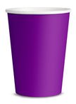 Kit décoration fête violet Premium 8 personnes - Gamme couleur unie