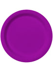 Kit décoration fête violet Premium 8 personnes - Gamme couleur unie
